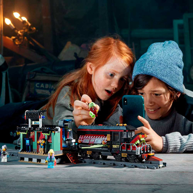 Конструкторы LEGO - Конструктор LEGO Hidden side Призрачный поезд-экспресс (70424)#6