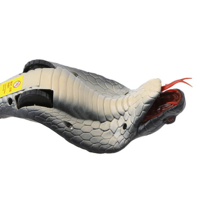 Фигурки животных - Робот Same toy Настоящая кобра на радиоуправлении серый (8808A-BUT)#7