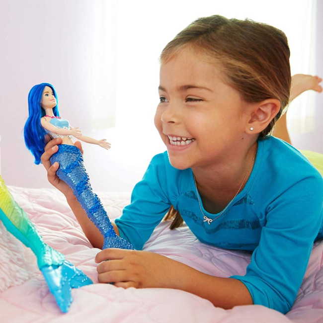 Куклы - Кукла Barbie Русалочка с Дримтопии сине-голубая (FXT08/FJC92)#3