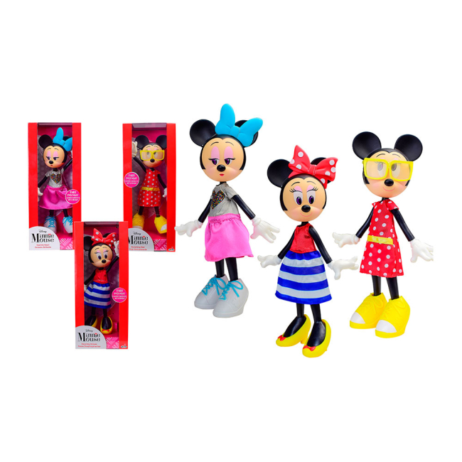 Куклы - Кукла Jakks Pacific Минни Маус Яркие полосы (84950-1) (84950/84950-1)#5