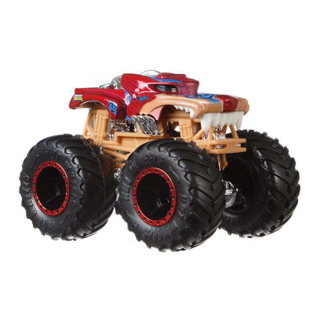 Автомоделі - Набір машинок Hot Wheels Monster trucks Жовта і помаранчева (FYJ64/FYJ69)#2