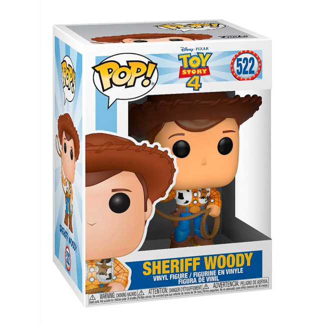 Фігурки персонажів - Фігурка Funko Pop Історія іграшок 4 Шериф Вуді (37383)#2