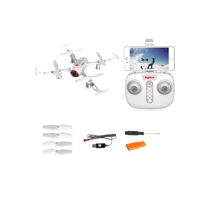 Радиоуправляемые модели - Квадрокоптер Syma FPV real time белый (X22SW/X22SW-2)#3