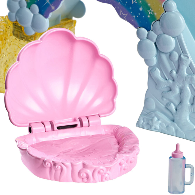 Ляльки - Набір Barbie Дрімтопія Дитяча кімната русалочок (FXT25)#3