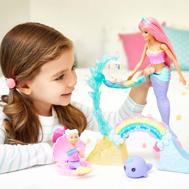 Ляльки - Набір Barbie Дрімтопія Дитяча кімната русалочок (FXT25)#5