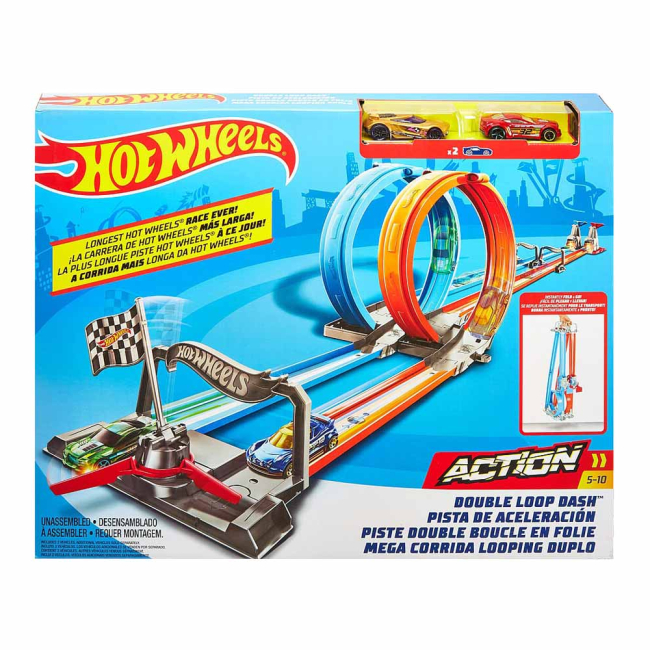 Автотреки - Трек Hot Wheels Action Двойная петля (GFH85)#3