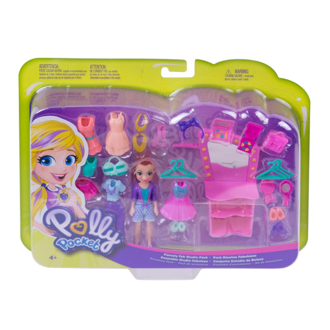 Куклы - Набор Polly Pocket Маленькая модница Рыженькая (GBF85/GBF87)#3