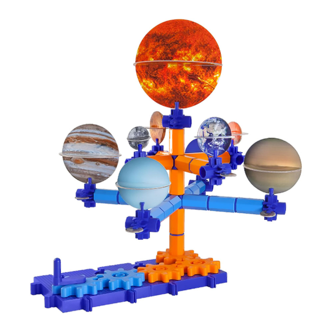 Конструкторы с уникальными деталями - Конструктор Korbo Космос 131 деталь (R.1407)#4