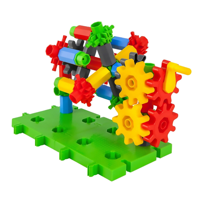 Конструкторы с уникальными деталями - Конструктор Korbo Базовый 120 деталей (R.1404)#4