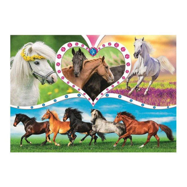 Пазлы - Пазлы Trefl Замечательные лошади 200 элементов (13248)#2