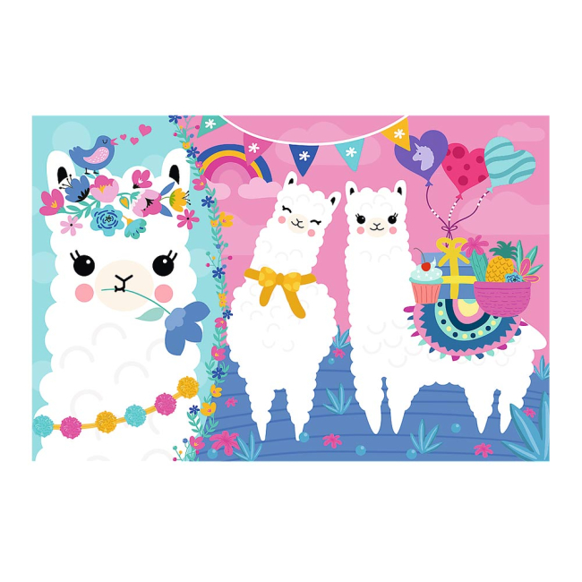 Пазлы - Пазлы Trefl Счастливые ламы 100 шт (16363)#2