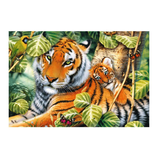 Пазлы - Пазлы Trefl Два тигра 1500 элементов (26159)#2