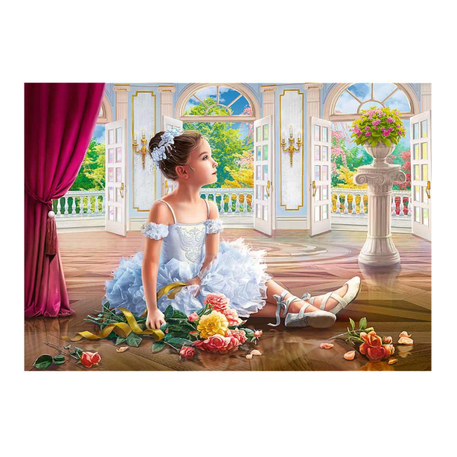 Пазлы - Пазлы Trefl Маленькая балерина 500 деталей (37351)#2