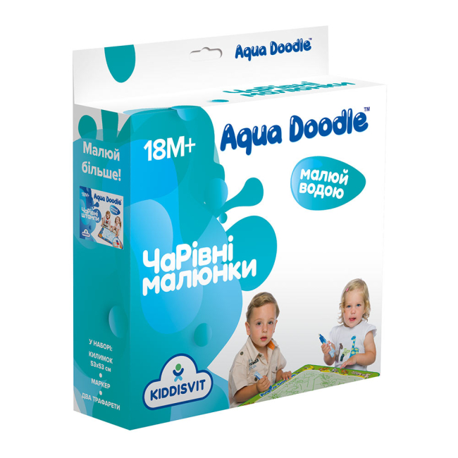 Товари для малювання - Набір для творчості Aqua doodle Чарівні водні малюнки (AD5301N)#3