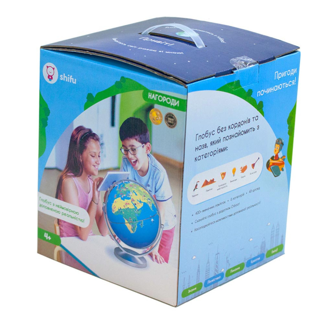 Обучающие игрушки - Обучающая игрушка с дополненной реальностью Shifu Глобус Orboot (Shifu014A)#5