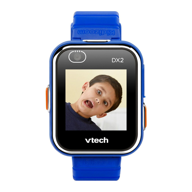 Смарт-годинники та фітнес браслети - Інтерактивна іграшка Vtech kidizoom Наручний смарт-годинник DX2 синій (80-193803)#2