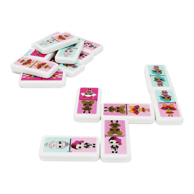 Настільні ігри - Настільна гра Spin master Доміно LOL Surprise жерстяна коробка (SM98408/6052514)#3