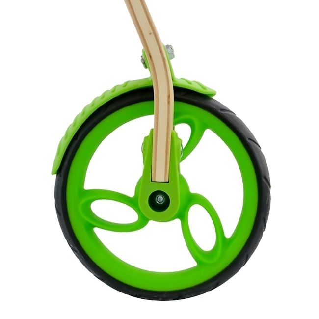 Біговели - Біговел Flex wood B01 2 в 1 зелений (B01-Green)#5