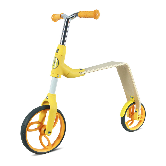 Біговели - Біговел Aest B01 2 в 1 жовтий (B01-Yellow)#2