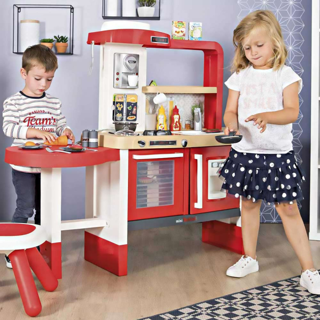Детские кухни и бытовая техника - Игрушечная кухня Smoby Tefal evolution grand chef со звуковыми эффектами (312301)#3