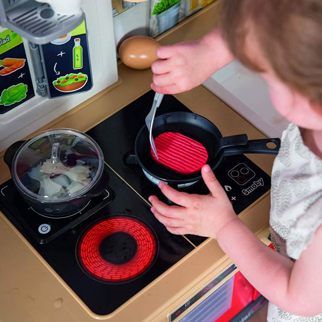 Детские кухни и бытовая техника - Игрушечная кухня Smoby Tefal evolution grand chef со звуковыми эффектами (312301)#5