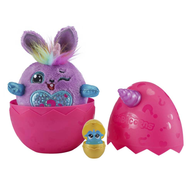 Мягкие животные - Мягкая игрушка-сюрприз Rainbocorns Sparkle heart surprise Реинбокорн-G (9204G)#3