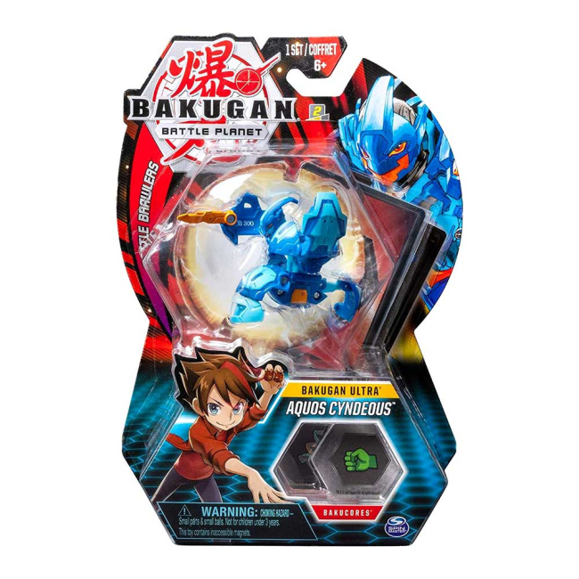 Фігурки персонажів - Набір Bakugan Battle planet Аквас Cіндеус ультра (SM64423/SM64423-2)#5