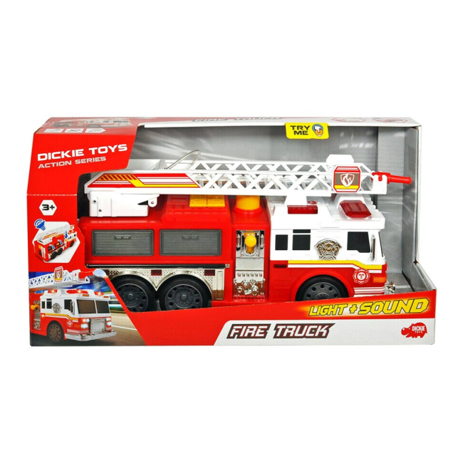 Транспорт і спецтехніка - Командор водомет Dickie toys Action Пожежна служба зі світлом і звуком (3308377)#2