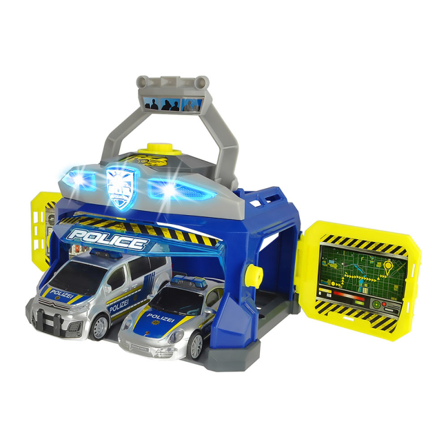 Транспорт и спецтехника - Набор Dickie toys Sos Командный пункт полиции со светом и звуком (3715010)#2