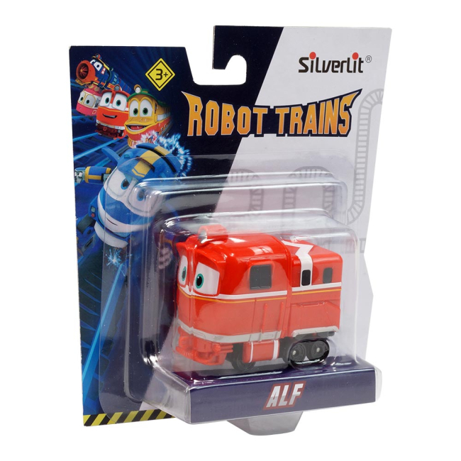 Железные дороги и поезда - Игрушечный паровозик Silverlit Robot trains Альф (80156)#3