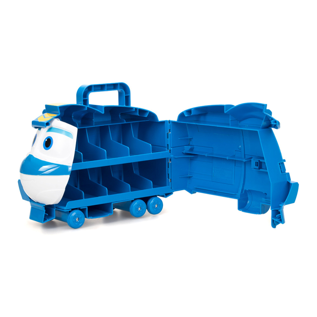 Паркінги і гаражі - Кейс для зберігання роботів-паровозів Silverlit Robot trains Кей (80175)#3