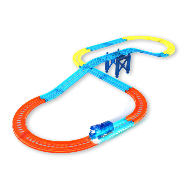 Залізниці та потяги - Набір Silverlit Robot trains Залізниця Кея із підсвічуванням (80187)#2