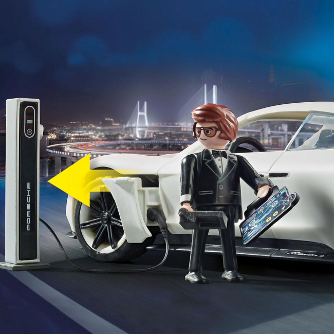 Конструктори з унікальними деталями - Конструктор Playmobil The movie Рекс Дашер та його Porsche на радіокеруванні (70078)#4