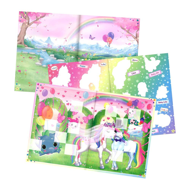 Наборы для творчества - Альбом с наклейками Top model Мир Илви Единорог (0410533)#3