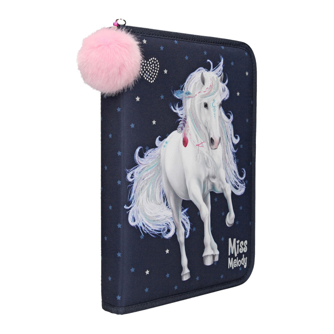 Пеналы и кошельки - Пенал с наполнением Miss Melody синий (0410591)#2