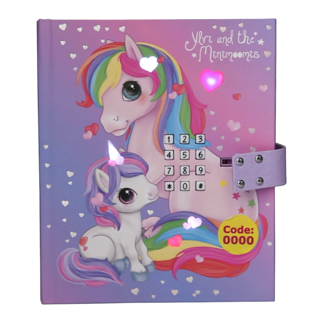 Канцтовары - Дневник секретов для девочек Top model Мир Илви Единорог сиреневый (0410855)#3