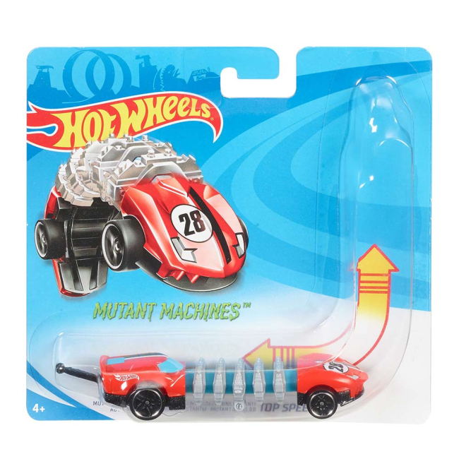 Автотреки - Машинка Hot Wheels Мутант Топ швидкість червона (BBY78/BBY81)#3