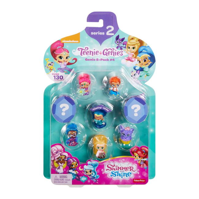 Куклы - Набор Shimmer and shine S2 Крошки джины сюрприз Pack 4 (DTK53/FCY62)#2