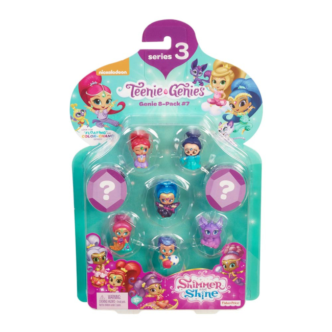 Куклы - Набор Shimmer and shine S3 Крошки джины сюрприз Pack 7 (DTK53/FHN91)#4