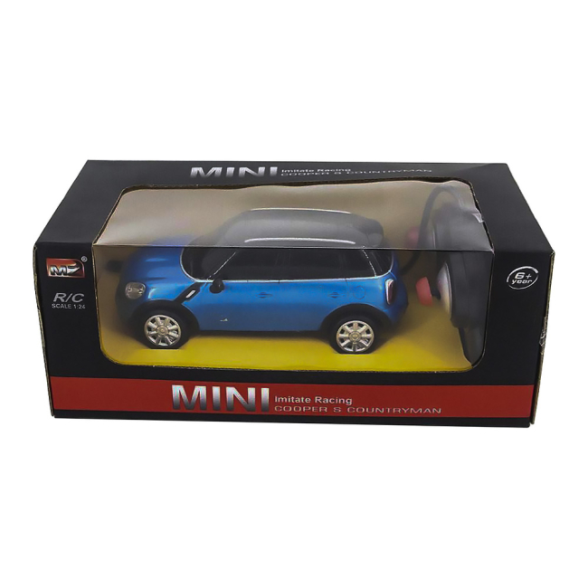 Радиоуправляемые модели - Автомодель MZ Mini Cooper 1:24 синяя на радиоуправлении (27022/27022-1)#5
