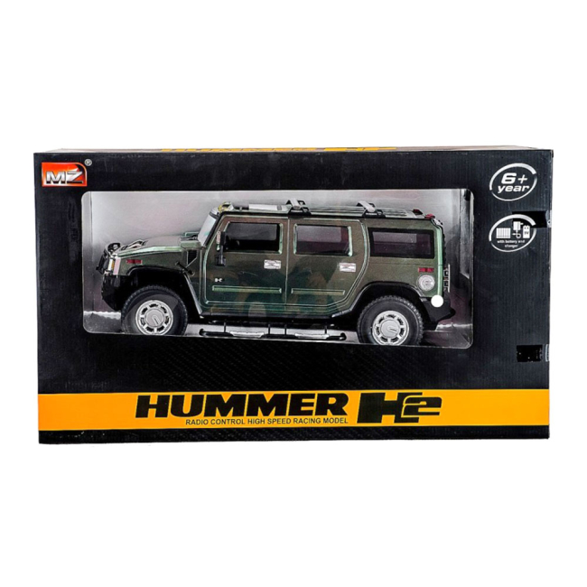 Автомодель MZ Hummer H2 1:10 зеленая на радиоуправлении (2056A/2056A-1)#5