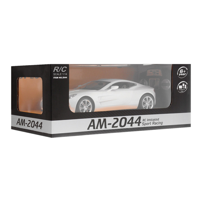 Радіокеровані моделі - Автомодель MZ Aston martin One 77 1:14 біла на радіокеруванні (2044/2044-2)#5