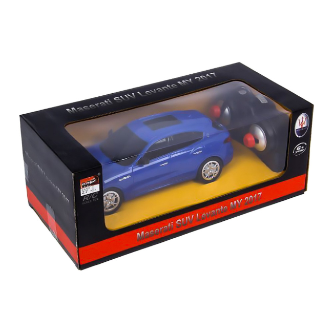 Радиоуправляемые модели - Автомодель MZ Maserati SUV Levante 1:24 синяя на радиоуправлении (27056/27056-1)#3