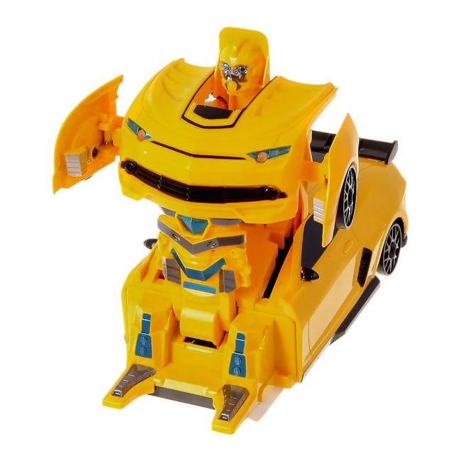 Трансформери - Машинка-трансформер MZ Chevrolet Camaro 1: 24 жовта на радіокеруванні (2827P/2827P-1)#2