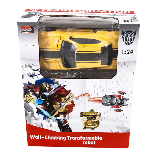 Трансформери - Машинка-трансформер MZ Chevrolet Camaro 1: 24 жовта на радіокеруванні (2827P/2827P-1)#4