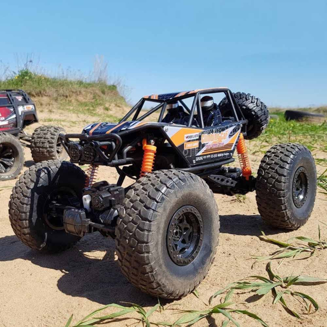 Радиоуправляемые модели - Автомодель MZ Climbing car 1:10 оранжевая на радиоуправлении (2837/2837-1)#5