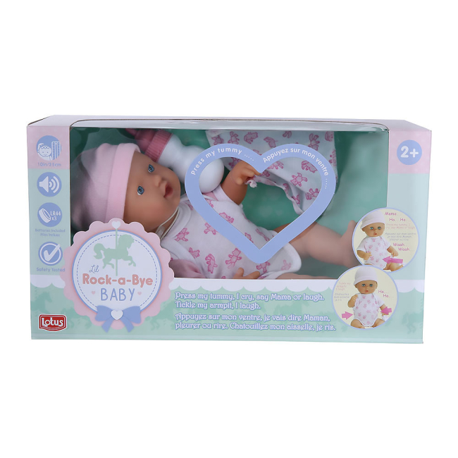 Пупси - Пупс Lotus рожевий зі звуковими ефектами (10852/10852-2)#4
