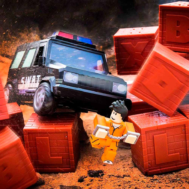 Фигурки персонажей - Игровой набор Jazwares roblox Feature Vehicle Jailbreak SWAT Unit W4 (10774R)#2