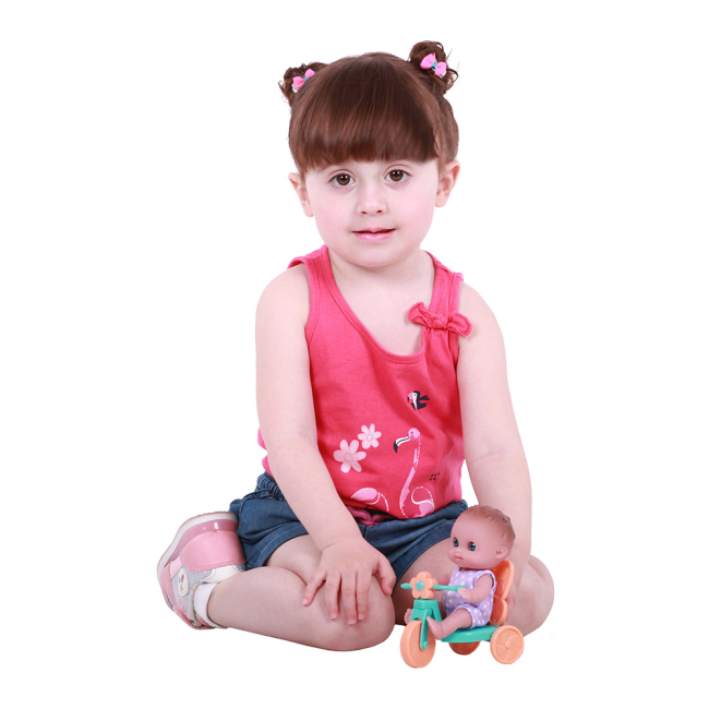 Пупси - Пупс JC Toys Малюк з блакитним велосипедом (4105014/4105014-2)#4