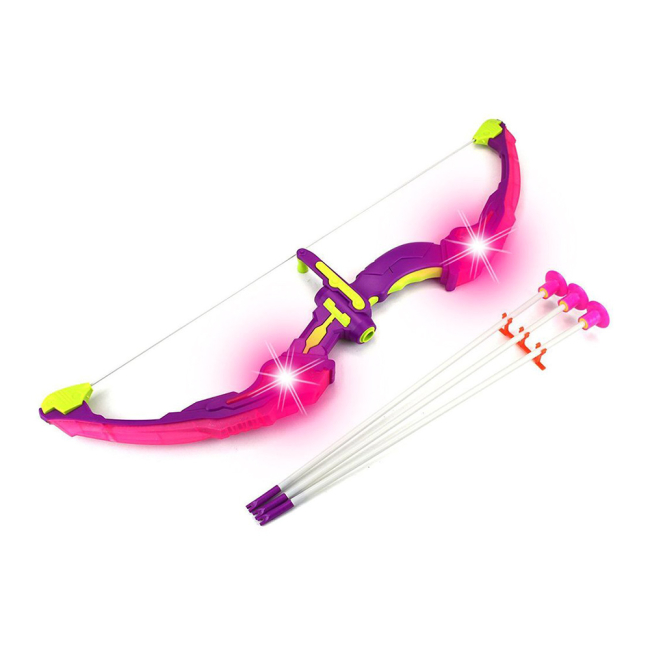 Стрілецька зброя - Набір Shantou jinxing Лук, що світиться, та стріли рожевий (881-23A/881-23A-1)#2